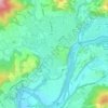 Credaro topographic map, elevation, terrain