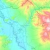 Sharur topographic map, elevation, terrain