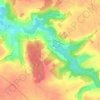 Reilly topographic map, elevation, terrain