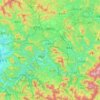 Jecheon-si topographic map, elevation, terrain