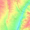 Chozas de Canales topographic map, elevation, terrain
