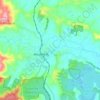 Mooloolah Valley topographic map, elevation, terrain