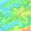 Bénesse-Maremne topographic map, elevation, terrain