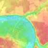 Fontaine-le-Port topographic map, elevation, terrain