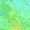 Rijen topographic map, elevation, terrain