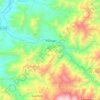 Paimas topographic map, elevation, terrain