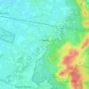 Haarle topographic map, elevation, terrain