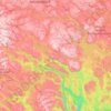 Vinje topographic map, elevation, terrain