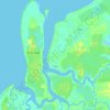 Daro topographic map, elevation, terrain