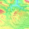 Ain Turk topographic map, elevation, terrain