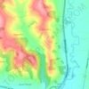 Sokolici topographic map, elevation, terrain
