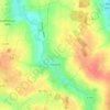 Haspres topographic map, elevation, terrain