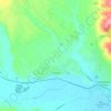 Glibovac topographic map, elevation, terrain