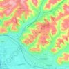 Bon-Encontre topographic map, elevation, terrain