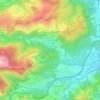 la Palma de Cervelló topographic map, elevation, terrain