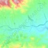 Fines topographic map, elevation, terrain