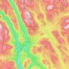 Åmot topographic map, elevation, terrain