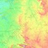 Dahod topographic map, elevation, terrain