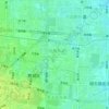 人民路街道 topographic map, elevation, terrain