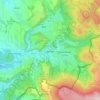 Machov topographic map, elevation, terrain