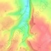 Bernâtre topographic map, elevation, terrain