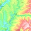 桥头镇 topographic map, elevation, terrain