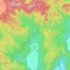 Phan Dũng topographic map, elevation, terrain