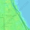 Oakland topographic map, elevation, terrain