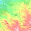 Sarroca de Lleida topographic map, elevation, terrain