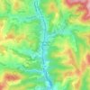 Chambost-Allières topographic map, elevation, terrain