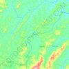 Itamari topographic map, elevation, terrain