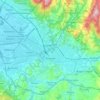 Florencia topographic map, elevation, terrain