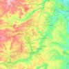 North Northamptonshire topographic map, elevation, terrain