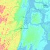 Taperoá topographic map, elevation, terrain