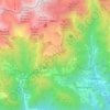 Cusio topographic map, elevation, terrain