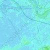 Kamperveen topographic map, elevation, terrain