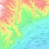 Huimin District topographic map, elevation, terrain