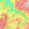La Roche-en-Ardenne topographic map, elevation, terrain