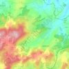 Rilhac-Lastours topographic map, elevation, terrain
