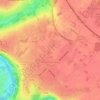 Mandres-les-Roses topographic map, elevation, terrain