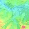 Schinveld topographic map, elevation, terrain