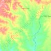Heliópolis topographic map, elevation, terrain