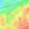 Tournières topographic map, elevation, terrain