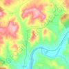 Montarrón topographic map, elevation, terrain
