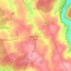 Baigneux-les-Juifs topographic map, elevation, terrain