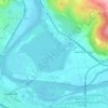 Píšťany topographic map, elevation, terrain