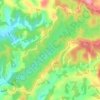 寶山第二水庫 topographic map, elevation, terrain