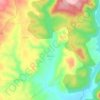 Santiuste topographic map, elevation, terrain
