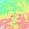 Ак-Буура topographic map, elevation, terrain