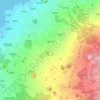 Bongseong-ri topographic map, elevation, terrain